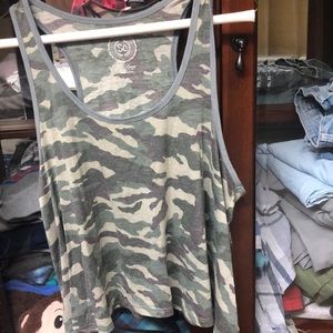 Camouflage tank top